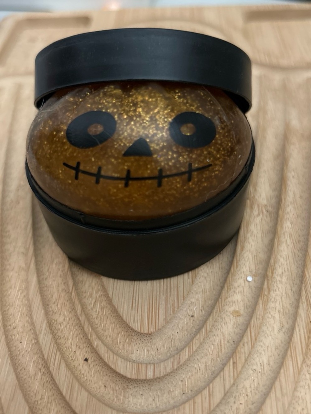 Glitter Halloween squishy mini dumpling